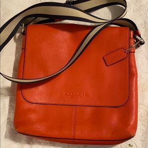 Coach bag orange
